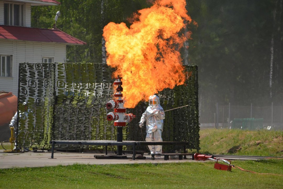 🔥🚒Вчера работники #Мособлпожспас приняли участие в демонстрационных учениях, которые состоялись на территории Ногинского спасательного центра