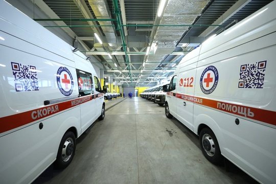 🚑 Сегодня приехали на Ногинскую подстанцию скорой медицинской помощи, чтобы передать нашим медикам 77 новых машин скорой помощи